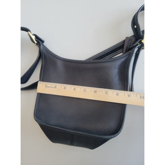 COACH Vtg Janice Ricardi-Desantos Legacy Crossbody Bag Purse 9950 Black Rare - Picture 11 of 14